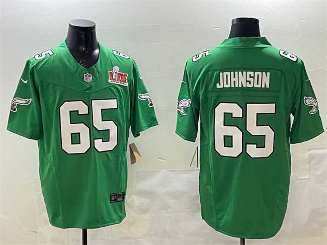 Men's Philadelphia Eagles #65 Lane Johnson Green 2025 Super Bowl LIX Patch F.U.S.E. Throwback Vapor Untouchable Limited Stitched Jersey Dzhi,We sell and wholesale Men's Philadelphia Eagles #65 Lane Johnson Green 2025 Super Bowl LIX Patch F.U.S.E. Throwback Vapor Untouchable Limited Stitched Jersey Dzhi on line form chian!